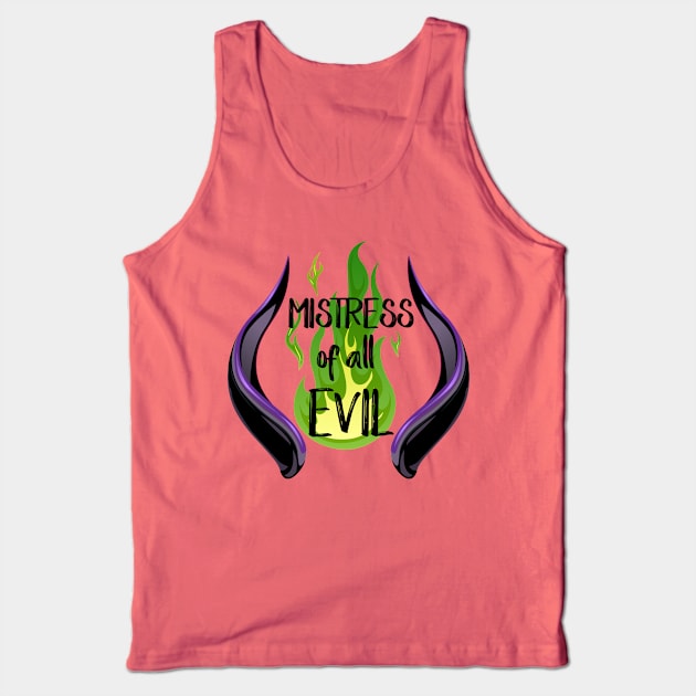 Mistress of all Evil Tank Top by 5571 designs